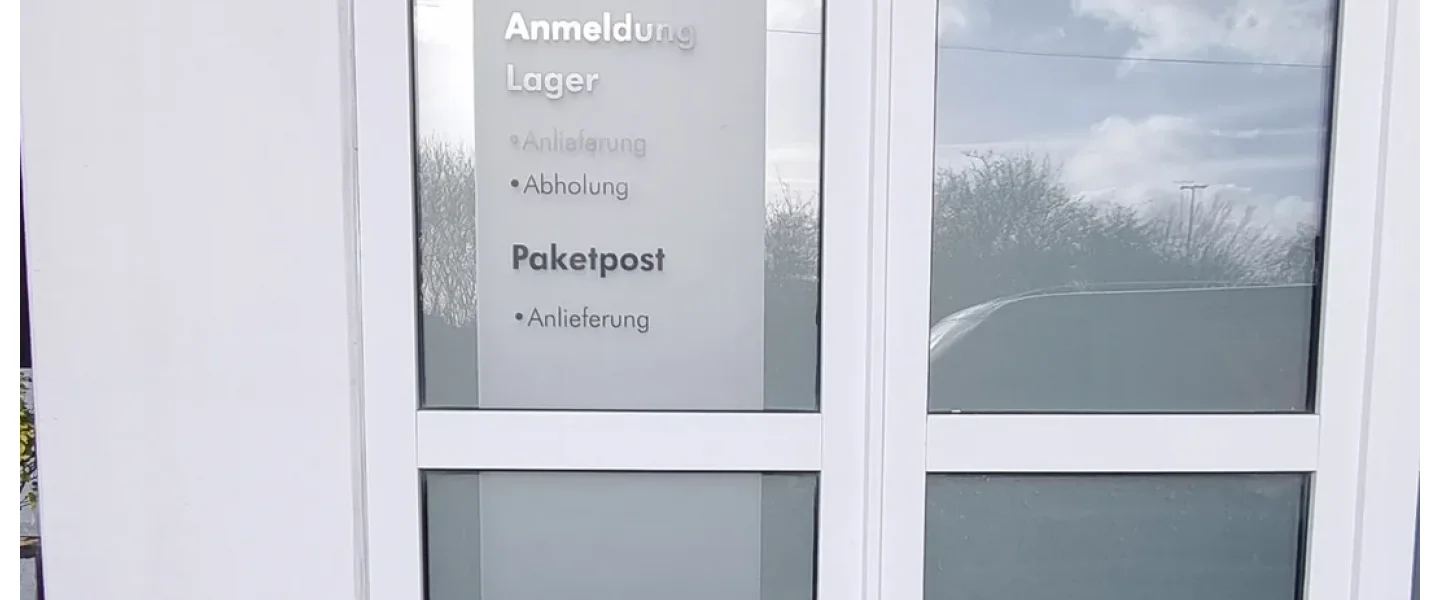 Köln-Beschriftungen Glasfolierung